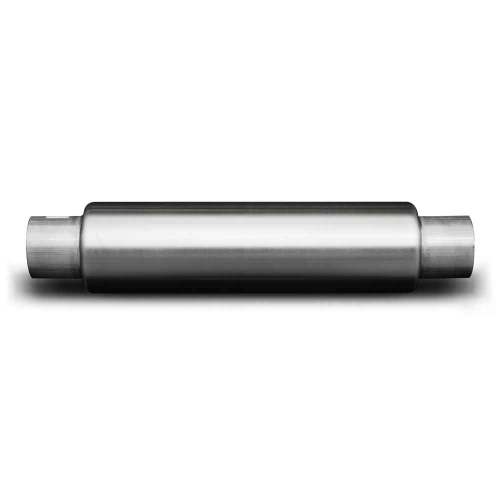 A Paradox Signature Series Performance Muffler, shown horizontally against a plain white background.